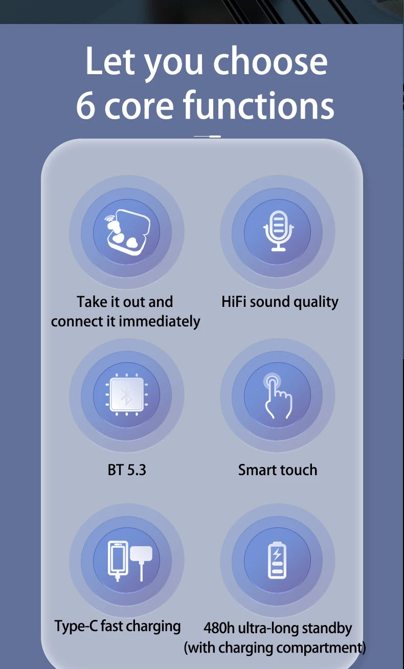 Invisible Mini Earbuds